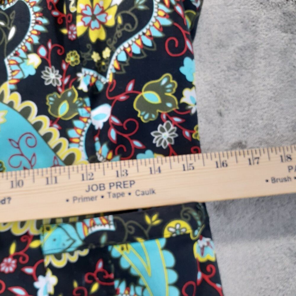 Studio JPR Women’s Sz 8 Multicolor Sleeveless Blazer Style Vest Floral (Altered) - Picture 5 of 12